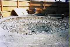 Digging town centre shaft